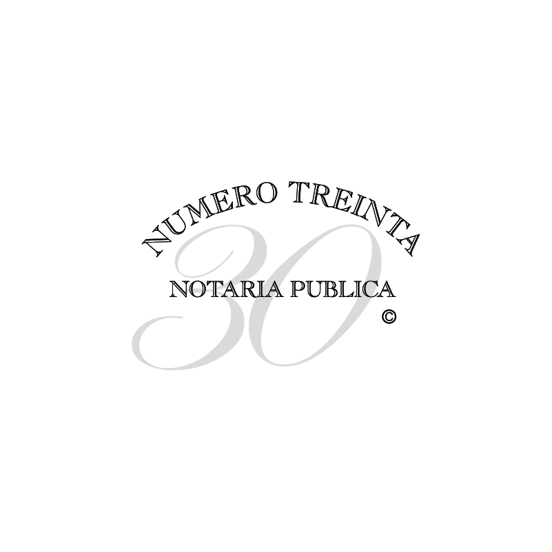 Logo NOTARIA PUBLICA No. 30